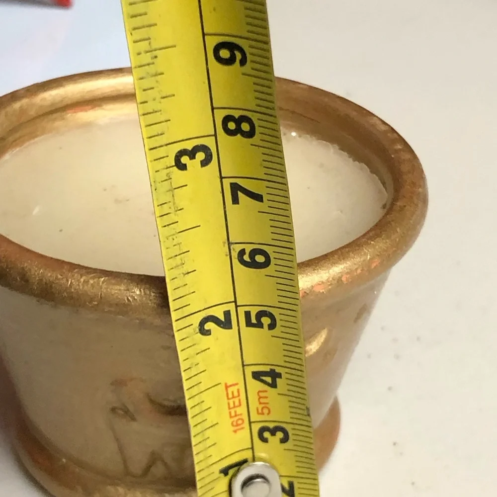 Crate & Barrel Reindeer Unscent Candle